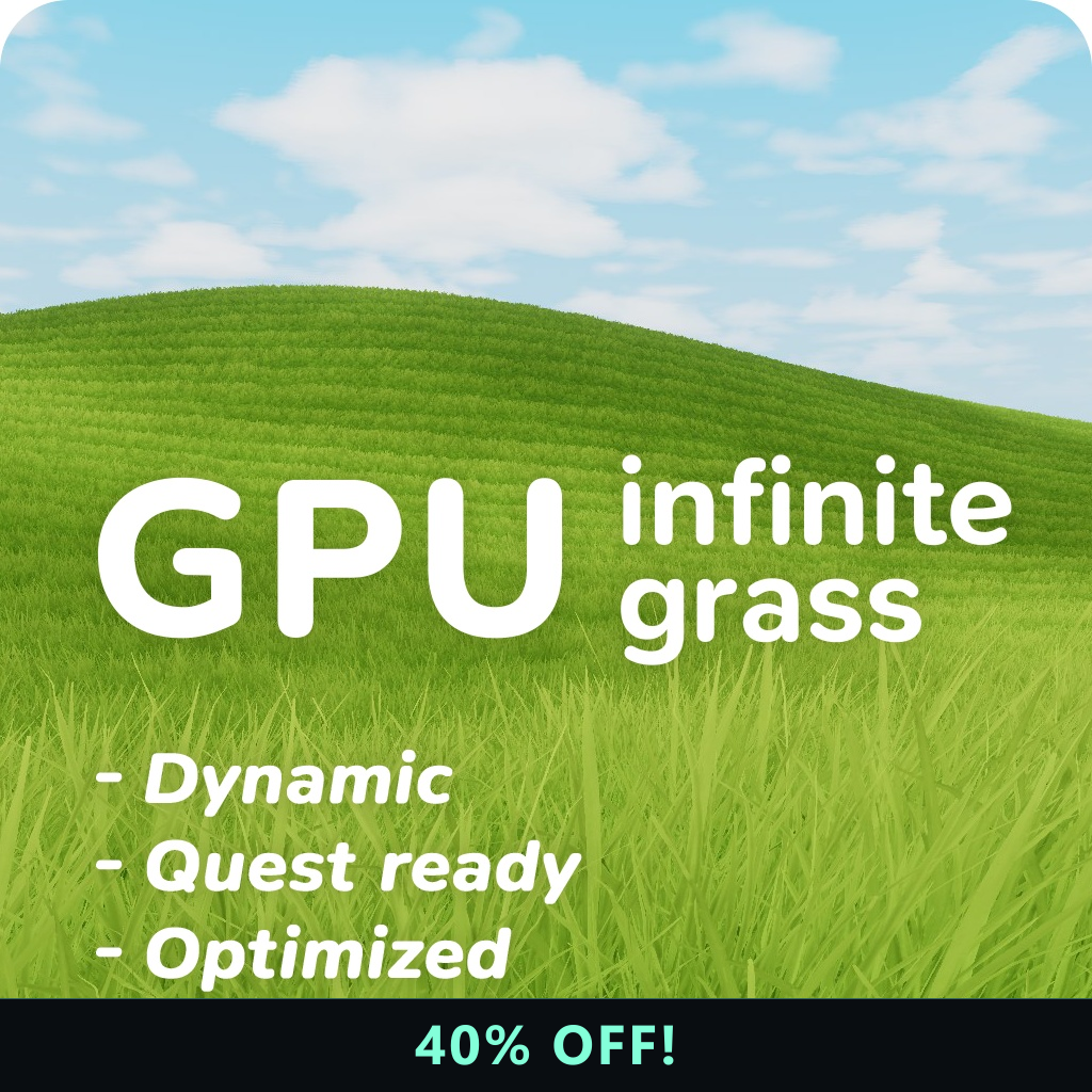 GPU Infinite Grass — 40% OFF!